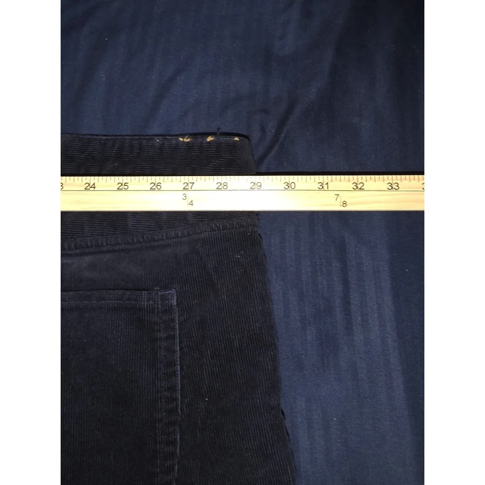 Polo Ralph Lauren Navy Blue Corduroy Stretch Classic Fit Pants 58BX32 NWOT